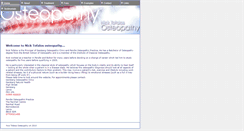 Desktop Screenshot of nick-osteopath.co.uk